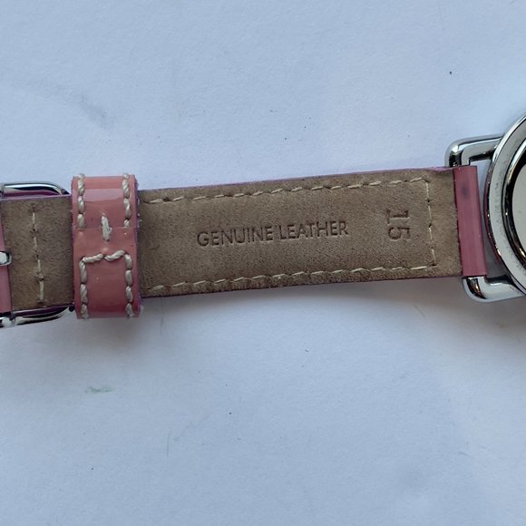 Coach Watch 0238 Pink Leather Band Genuine Leather - Picture 7 of 10